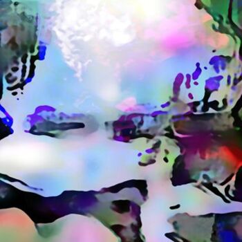 Digital Arts titled "touch of the silence" by Tomas Karkalas, Original Artwork, Digital Painting