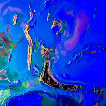 Digital Arts titled "I'm alive, but is t…" by Tomas Karkalas, Original Artwork, Digital Painting