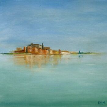 Peinture intitulée "La où l'eau me porte" par Elisa Cook Benbassat Bassat, Œuvre d'art originale, Autre