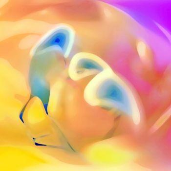 Digital Arts titled "Wow Two" by Tomas Karkalas, Original Artwork, Digital Painting