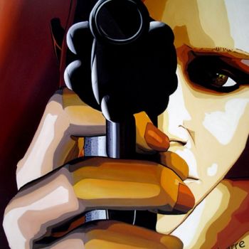 Painting titled "Colt" by Cebarre, Original Artwork