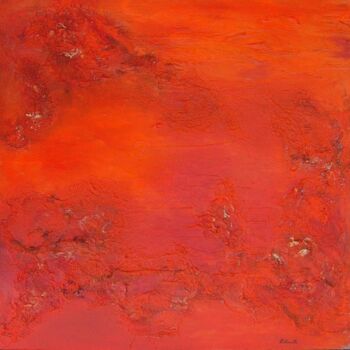 Painting titled "Flambée" by Elisa Cook Benbassat Bassat, Original Artwork, Oil