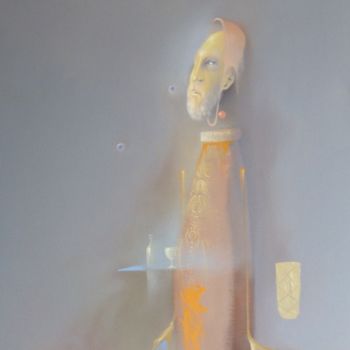 Painting titled "Mag" by Adrian Paiu, Original Artwork, Oil
