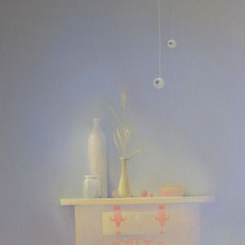 Painting titled "Still Life" by Adrian Paiu, Original Artwork, Oil