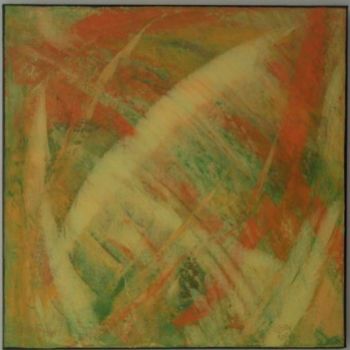 Pintura titulada "firefall" por Vcasey, Obra de arte original