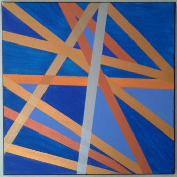 Pintura titulada "metalstar" por Vcasey, Obra de arte original