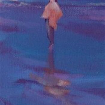 Peinture intitulée ""En promenade"" par Catherine Suchocka, Œuvre d'art originale