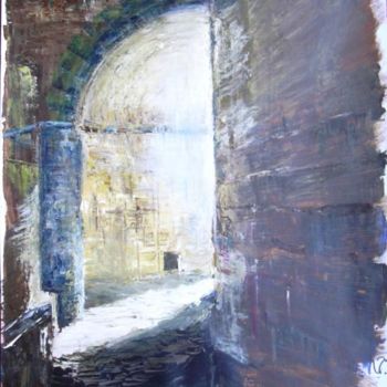 Peinture intitulée "Mystère" par Nathalie Torrents, Œuvre d'art originale