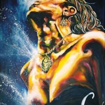 Painting titled "It's not about find…" by Claudette, Original Artwork, Oil