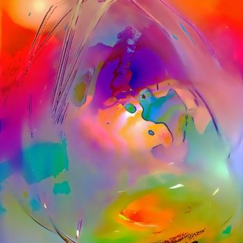 Digital Arts titled "evening lullabies" by Tomas Karkalas, Original Artwork, Digital Painting