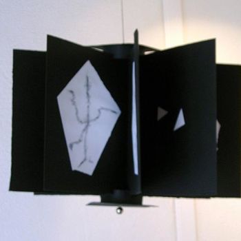 Peinture intitulée "Livre-carrousel (vu…" par Serge Chamchinov, Œuvre d'art originale