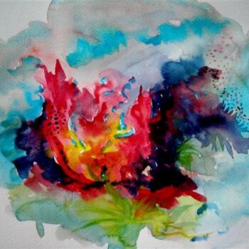 "fleur fantastique 2" başlıklı Tablo Maria Valverde tarafından, Orijinal sanat