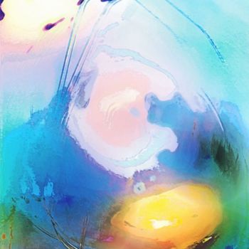 Digital Arts titled "faerie" by Tomas Karkalas, Original Artwork, Digital Painting