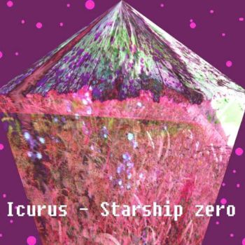 Digital Arts με τίτλο "Icurus Zero Starship" από Millenia Foxtrot (Shadow Zero), Αυθεντικά έργα τέχνης
