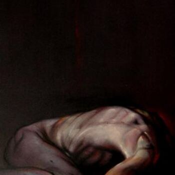 Pintura titulada "Animalité II" por Claude Duvauchelle, Obra de arte original, Oleo