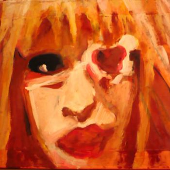 Peinture intitulée "Harajuku in Moscow" par Alexey Solodov, Œuvre d'art originale