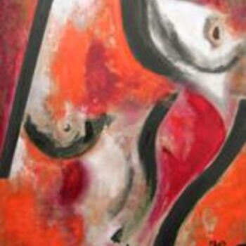 Painting titled "Scomposizione" by Leonblas, Original Artwork