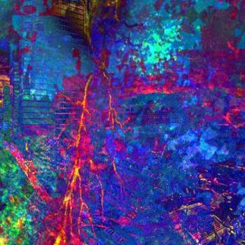 Digital Arts titled "electric city warm…" by Millenia Foxtrot (Shadow Zero), Original Artwork