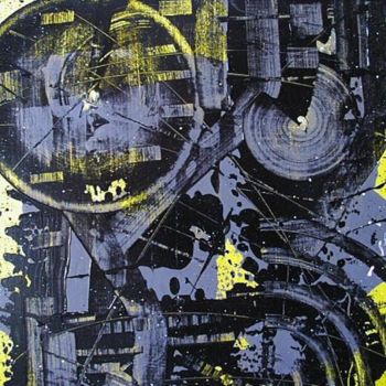 Peinture intitulée "batman2" par Yves Cairoli, Œuvre d'art originale