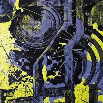 Peinture intitulée "batman3" par Yves Cairoli, Œuvre d'art originale