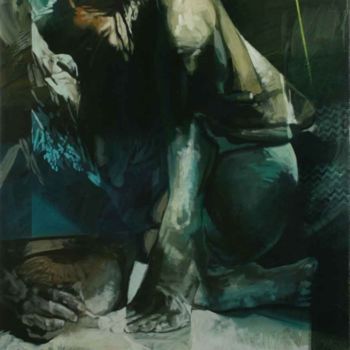 Painting titled "Mis Sombras" by Rafael Espitia Perea, Original Artwork