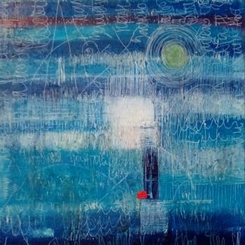 Painting titled "unity 3" by Ivana Davidovic Ivezic, Original Artwork, Oil