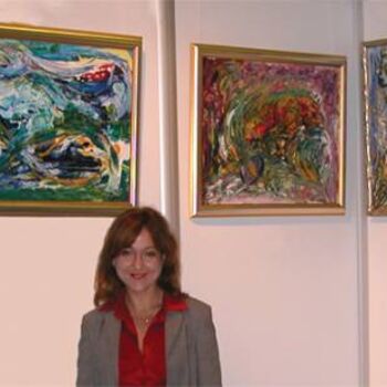 제목이 "Elen Gera at the ex…"인 디지털 아트 Elen Gera로, 원작