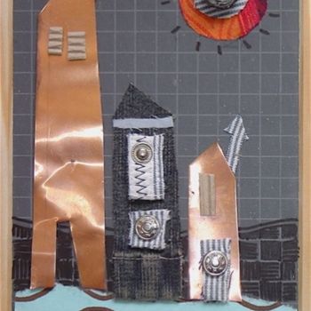 Peinture intitulée ""BELLE JOURNEE"" par Catherine Suchocka, Œuvre d'art originale