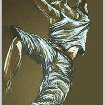 Painting titled "Protest Dance" by Mitchell Mcintyre, Original Artwork
