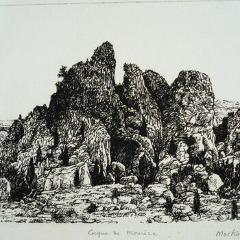 Printmaking titled "CIRQUE DE MOURREZE…" by Michel Moskovtchenko, Original Artwork