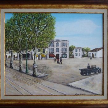 Peinture intitulée "Place de gaulle Cag…" par Térégia, Œuvre d'art originale