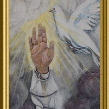 Peinture intitulée "Pax" par Térégia, Œuvre d'art originale