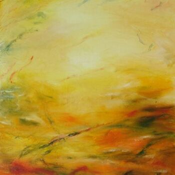 Painting titled "Calypso" by Elisa Cook Benbassat Bassat, Original Artwork, Oil