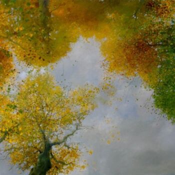 Peinture intitulée "cimes" par Mathieu Weemaels, Œuvre d'art originale