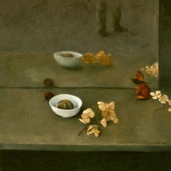 Peinture intitulée "une journée à l'ate…" par Mathieu Weemaels, Œuvre d'art originale