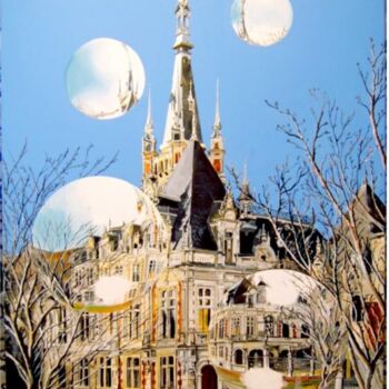제목이 "LE PALAIS DES BULLES"인 미술작품 Manu Surreabulliste로, 원작