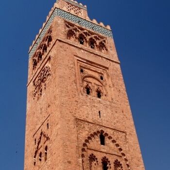 Photographie intitulée "La Koutoubia" par Jean-François Collignon, Œuvre d'art originale