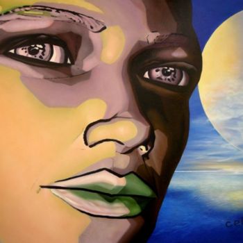 Painting titled "Passage" by Cebarre, Original Artwork, Oil