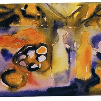 Schilderij getiteld "Stillife" door Prema (Risto), Origineel Kunstwerk