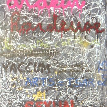 Painting titled "Hardeuse" by Toytoy, Original Artwork