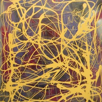Painting titled "POPO 1" by Toytoy, Original Artwork