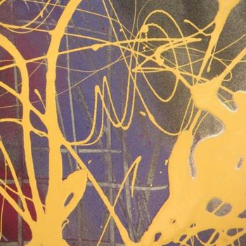 Painting titled "Détail" by Toytoy, Original Artwork