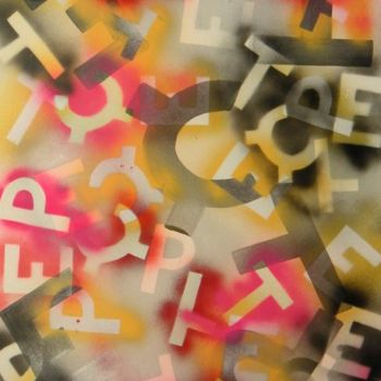 Painting titled "ECTYPE 2" by Toytoy, Original Artwork