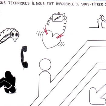 Painting titled "Travail en cours" by Toytoy, Original Artwork