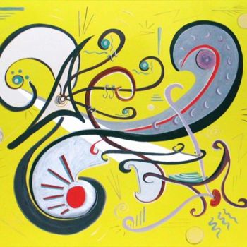 "Triskell" başlıklı Tablo Catb tarafından, Orijinal sanat, Akrilik