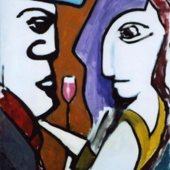 Painting titled "The Boss" by Bradley Owen, Original Artwork