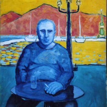 Painting titled "Aristomenis Stephan…" by Bradley Owen, Original Artwork