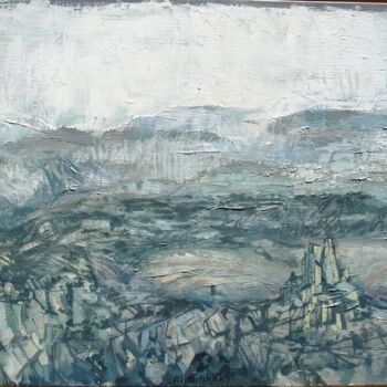 Painting titled "DENTELLES MONTMIRAI…" by Michel Moskovtchenko, Original Artwork, Oil
