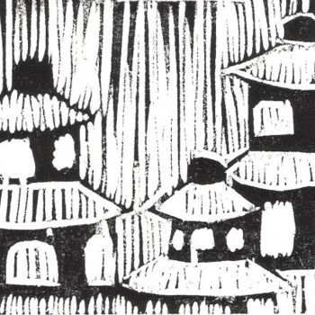 Arts numériques intitulée "Pagoda" par Marcela Reyes, Œuvre d'art originale