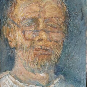 绘画 标题为“AUTO PORTRAIT III” 由Michel Moskovtchenko, 原创艺术品, 油